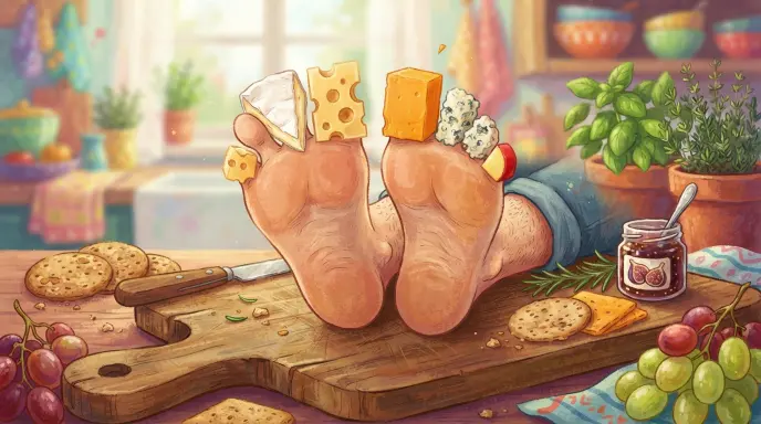 Cheesy Feet Pick Up Lines