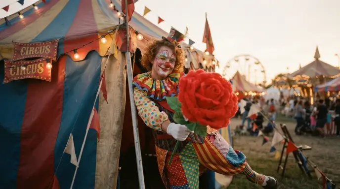 clown pickup lines