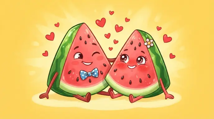 Cheesy Watermelon Pick Up Lines