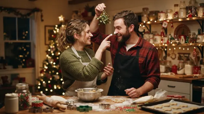 Dirty but Playful Cute Christmas Pick Up Lines